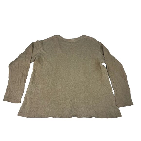 Vintage Pear Two Piece Set Shirt Brown Women's Maxi Cotton Dress XL NWT USA Made - Picture 11 of 11